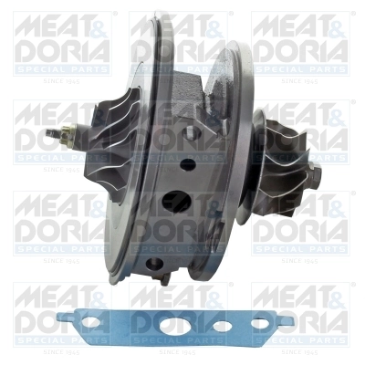 Core assembly, turbocharger